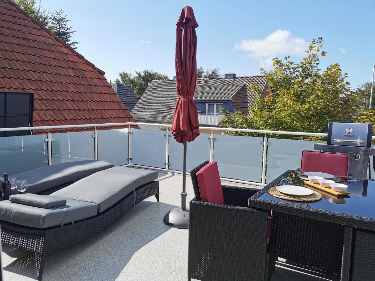Moderne Wohnung Mit Privatpool Büsum Dış mekan fotoğraf